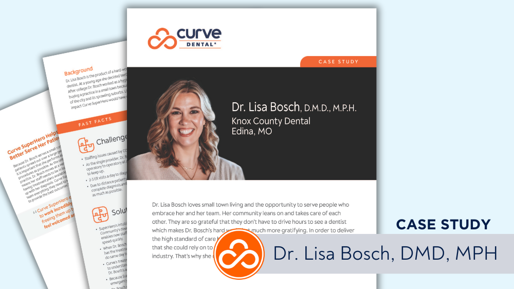 Case Study: Curve SuperHero™ features and Curve’s support stood out for Dr. Lisa Bosch